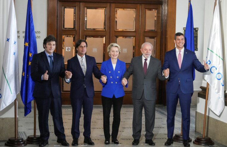 Presidente do Conselho Europeu diz que UE e Mercosul esperam assinar ratificação do acordo em dezembro