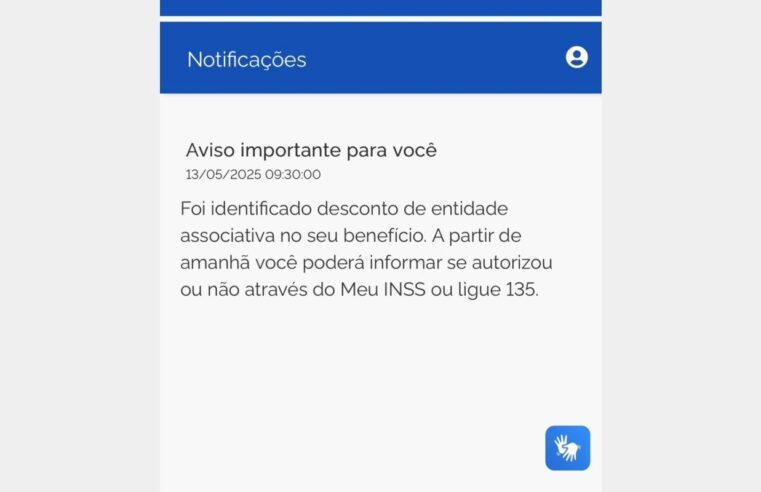 INSS diz ter enviado notificações a todos aposentados que tiveram descontos de entidades