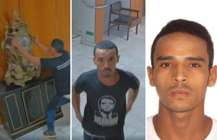 Homem que destruiu relógio de Dom João VI em ato golpista deixa prisão sem tornozeleira eletrônica