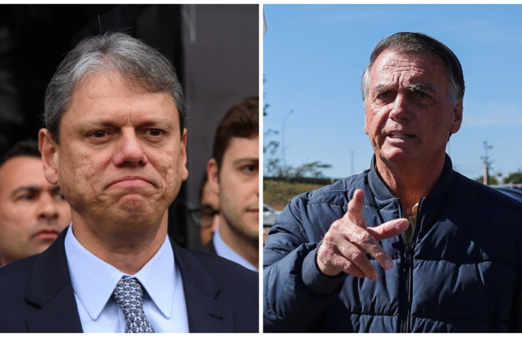 Com agravamento do seu caso no STF e na PF, líderes de partidos do Centrão defendem que Bolsonaro anuncie que irá apoiar Tarcísio