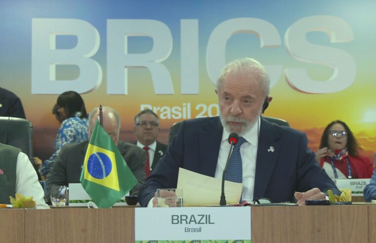 No Brics, Lula diz que é necessário ‘espaço fiscal’ para garantir saúde e bem-estar a cidadãos