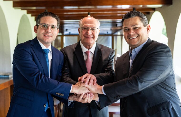 Tarifaço de Trump: Alcolumbre, Motta e Alckmin pregam defesa da soberania e união contra ‘agressão injusta’