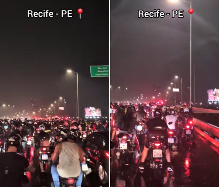 É #FAKE que vídeo mostre manifestação no Recife contra prisão domiciliar de Bolsonaro