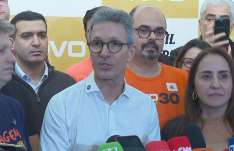 Romeu Zema se lança pré-candidato à Presidência pelo Partido Novo em SP