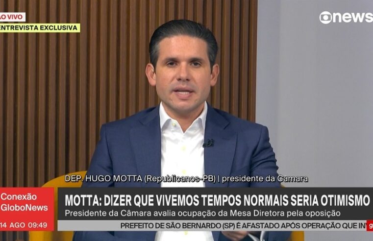 Motta diz que punição sumária de parlamentares seria medida incorreta para motim na Câmara