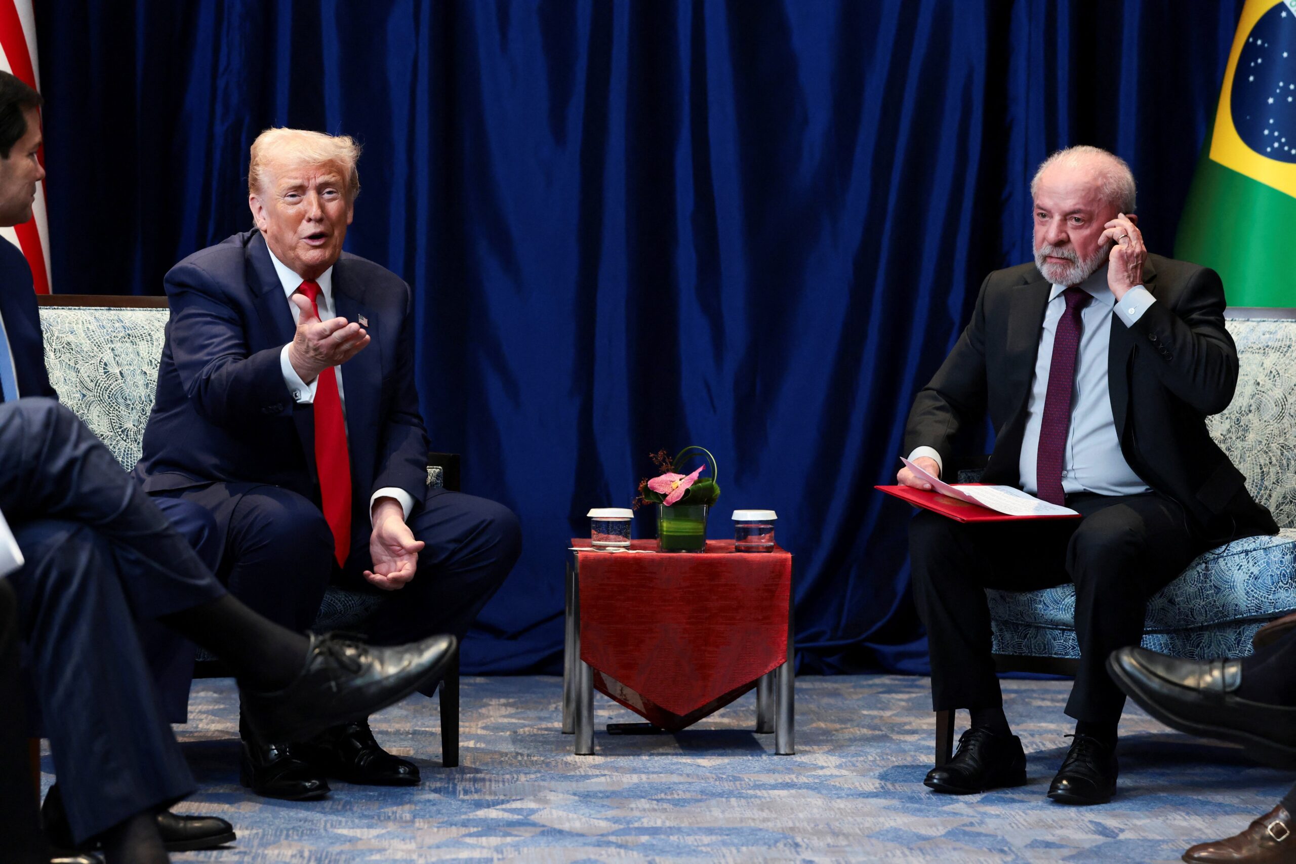 Hugo Motta, Eduardo Bolsonaro: veja reações ao encontro entre Lula e Trump