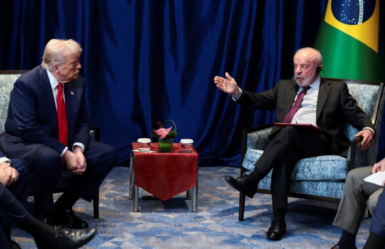 Trump diz que gosta de Bolsonaro, mas afirma que Lula foi ‘perseguido’ no passado
