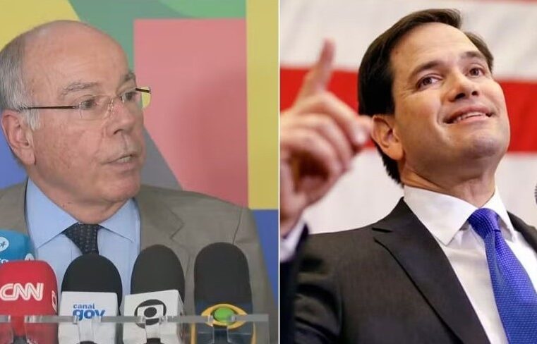 Em telefonema, Marco Rubio e Mauro Vieira combinam reunião em Washington