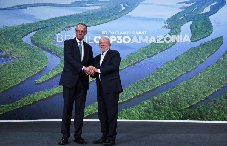 Lula vai se reunir com chanceler alemão que fez críticas a Belém durante a COP30