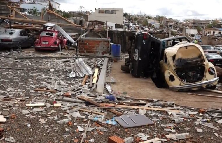 Governo federal reconhece estado de calamidade pública em cidade do Paraná atingida por tornado