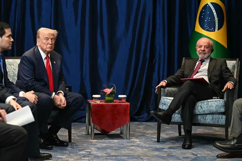 Lula conversou com Trump sobre combate ao crime organizado: ‘Vamos prender os brasileiros que estão aí’
