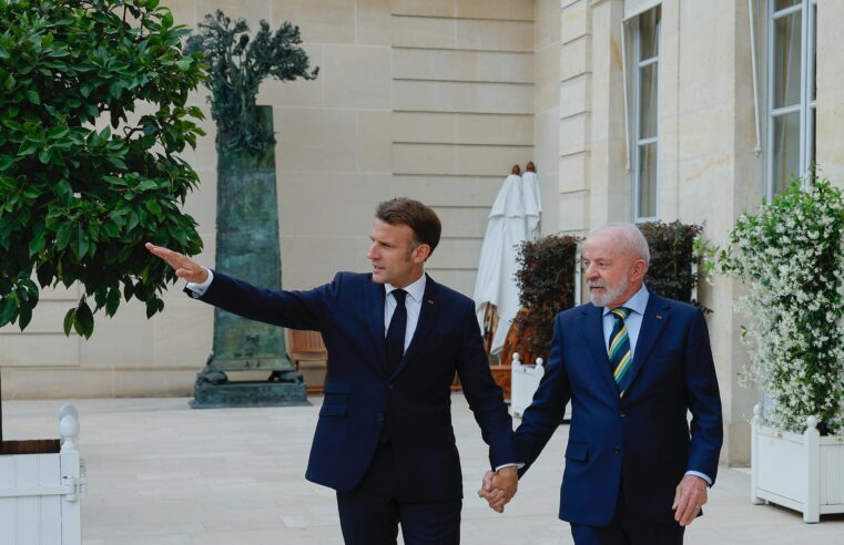 Lula e Macron discutem sobre Conselho da Paz e concordam com ‘fortalecimento’ das Nações Unidas