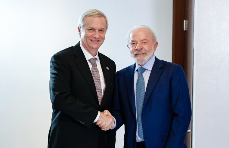 Lula e presidente eleito do Chile discutem estabilidade na região e combate ao crime organizado