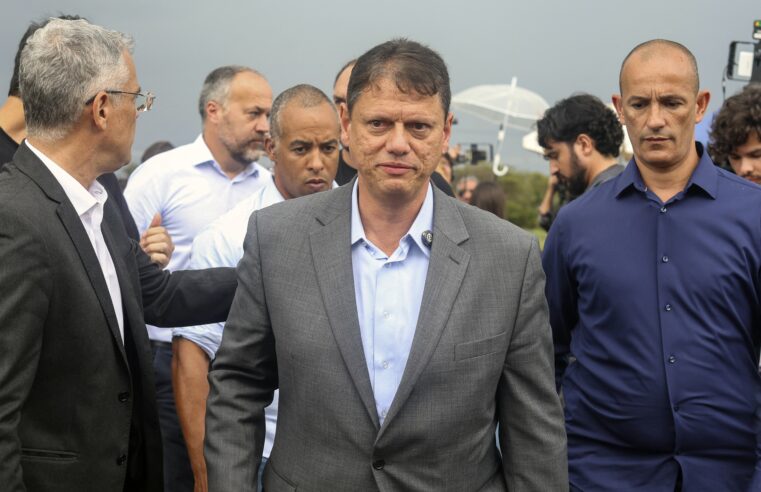 Após visita a Bolsonaro, Tarcísio confirma candidatura à reeleição: ‘Meu interesse é ficar em São Paulo’