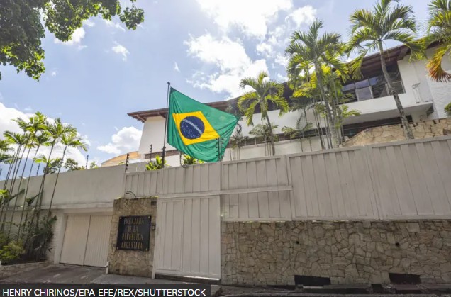 Brasil vai deixar a representação da embaixada da Argentina na Venezuela