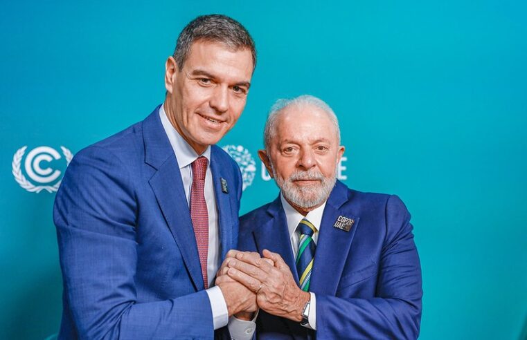 Lula conversa por telefone com o presidente da Espanha e agradece apoio a acordo Mercosul-União Europeia